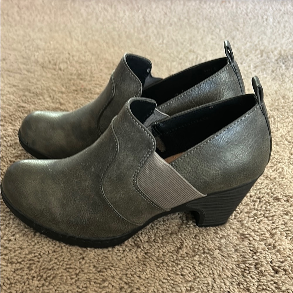 Women’s Olive Slip-On Shoes